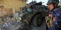 Forças iraquianas relataram ferimentos limitados em alguns soldados mas sem citar mortes