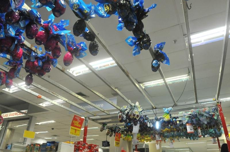 Supermercados do Rio Grande do Sul vendem 6,5 milh&otilde;es ovos de P&aacute;scoa