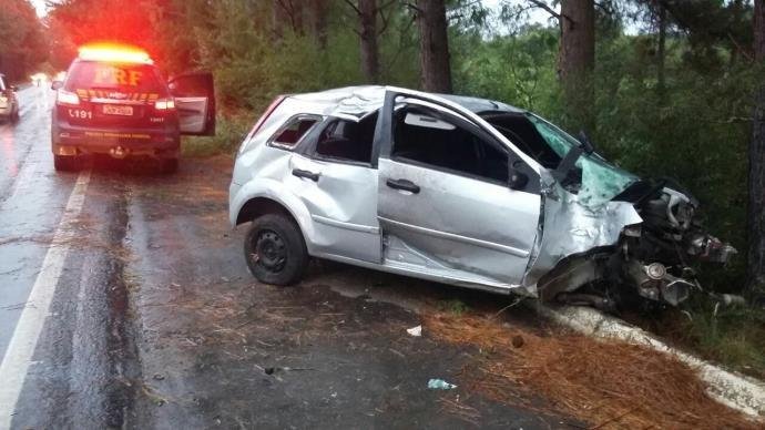 Em Cachoeira do Sul, M&atilde;e e filha morreram em acidente na BR 153
