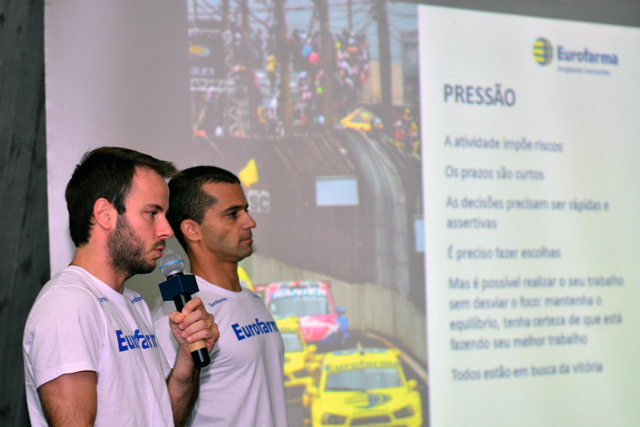 Pilotos falaram sobre as suas experi&ecirc;ncias para funcion&aacute;rios do Hospital da Pucrs