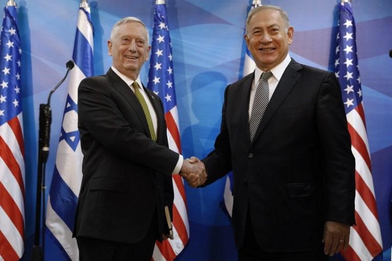 Mattis fez os coment&aacute;rios no in&iacute;cio de uma visita a Israel