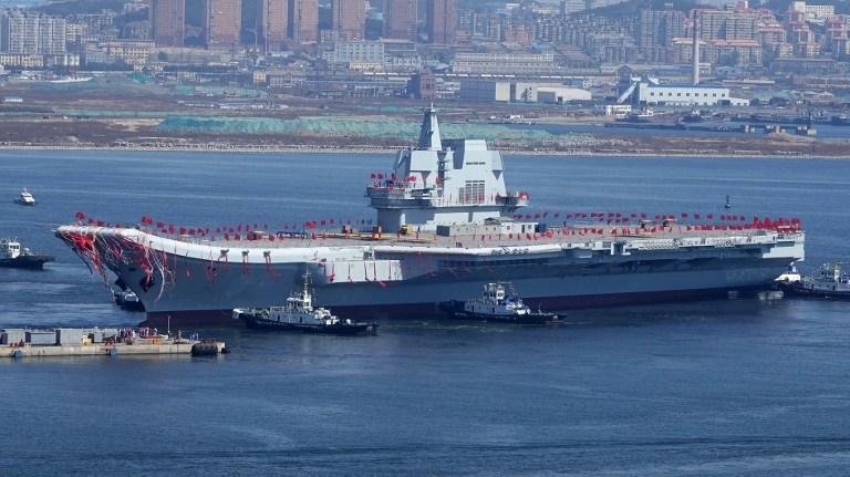 Ag&ecirc;ncia chinesa n&atilde;o revelou quando o navio entrar&aacute; em servi&ccedil;o
