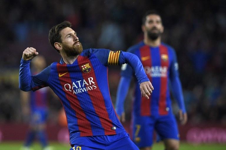 Messi foi ovacionado na partida e marcou dois gols