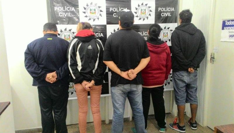 Opera&ccedil;&atilde;o contra tr&aacute;fico prende cinco pessoas no Noroeste do Rio Grande do Sul