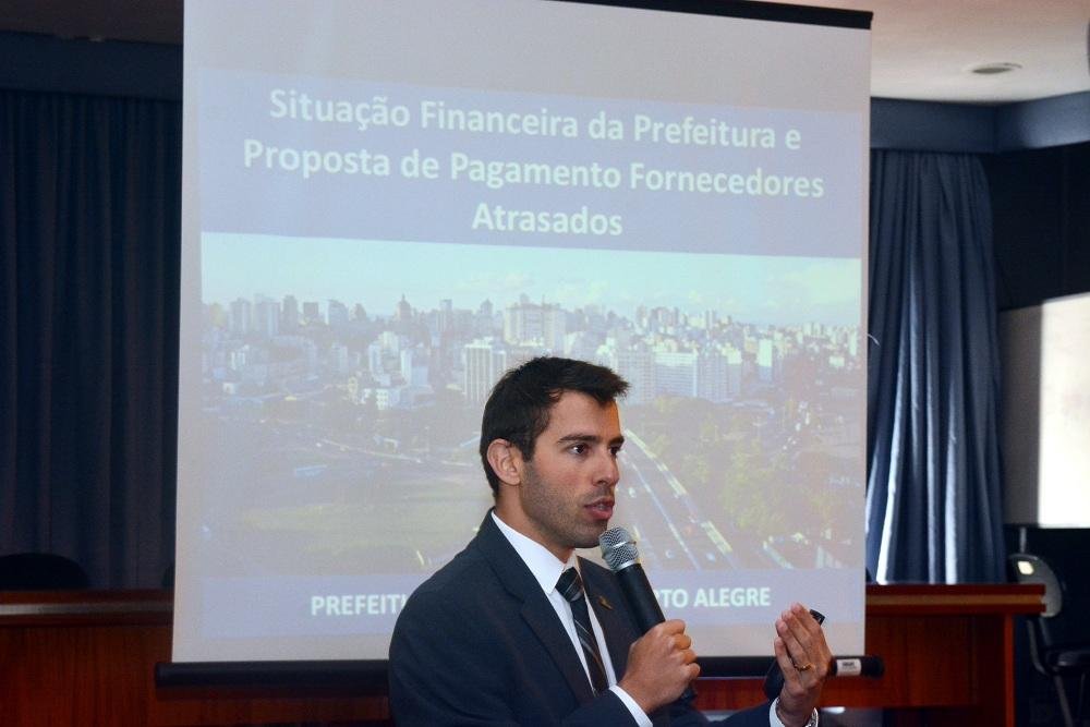 Leonardo Busatto anunciou proposta de pagamento dos fornecedores atrasados