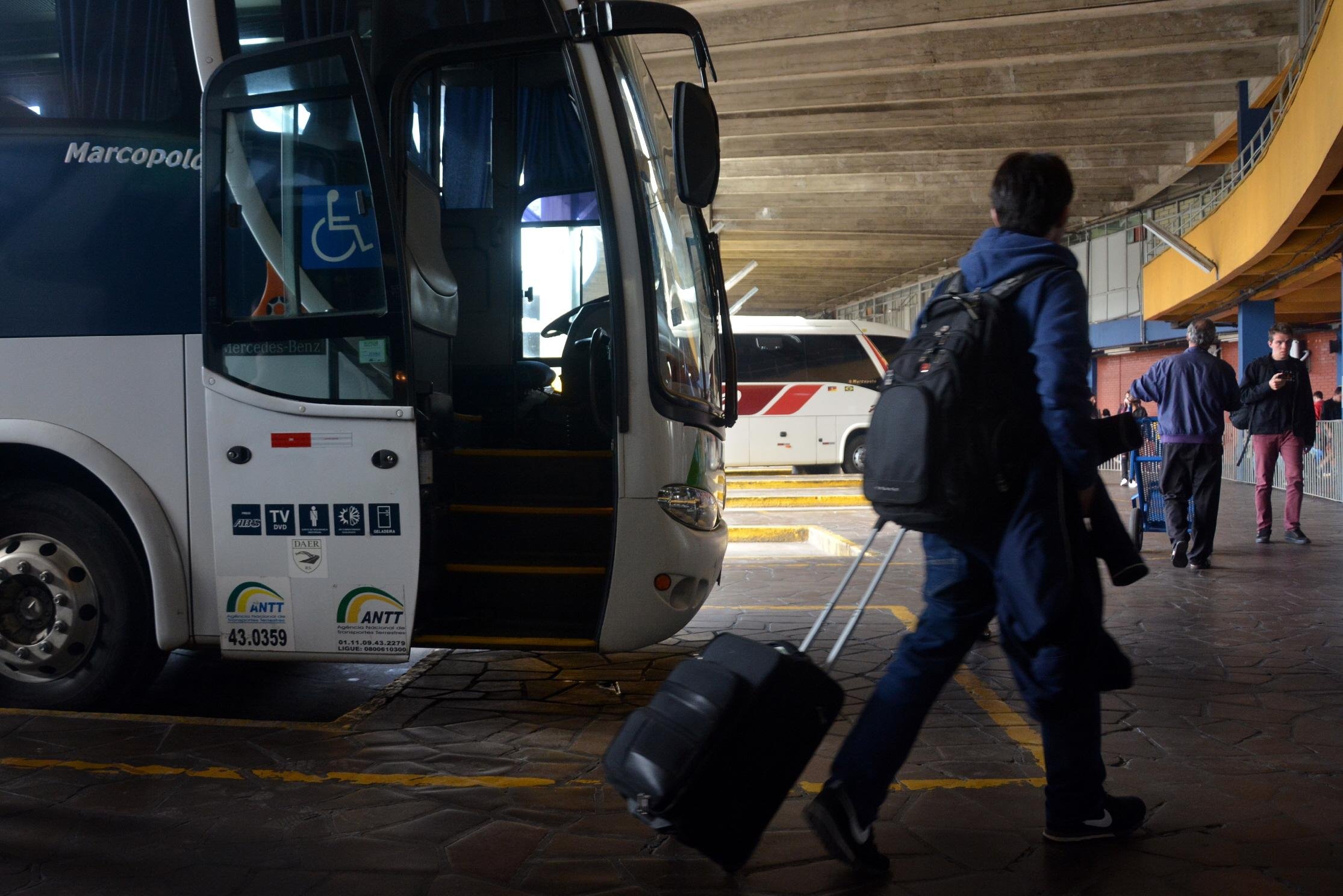 Rodovi&aacute;ria aguarda volta de 35 mil passageiros at&eacute; esta ter&ccedil;a
