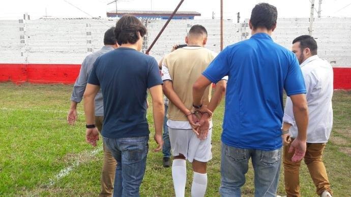 Jogador de 21 anos n&atilde;o quis dar a sua vers&atilde;o em depoimento a Pol&iacute;cia Civil