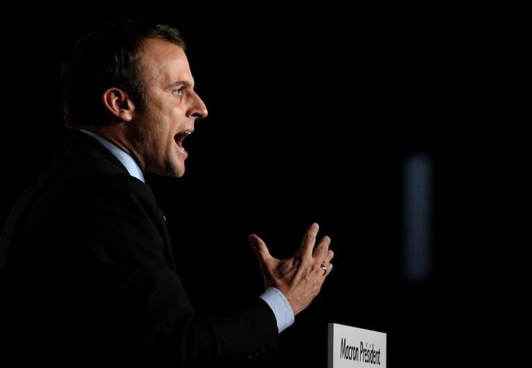 Macron &eacute; apontado como grande favorito nas pesquisas