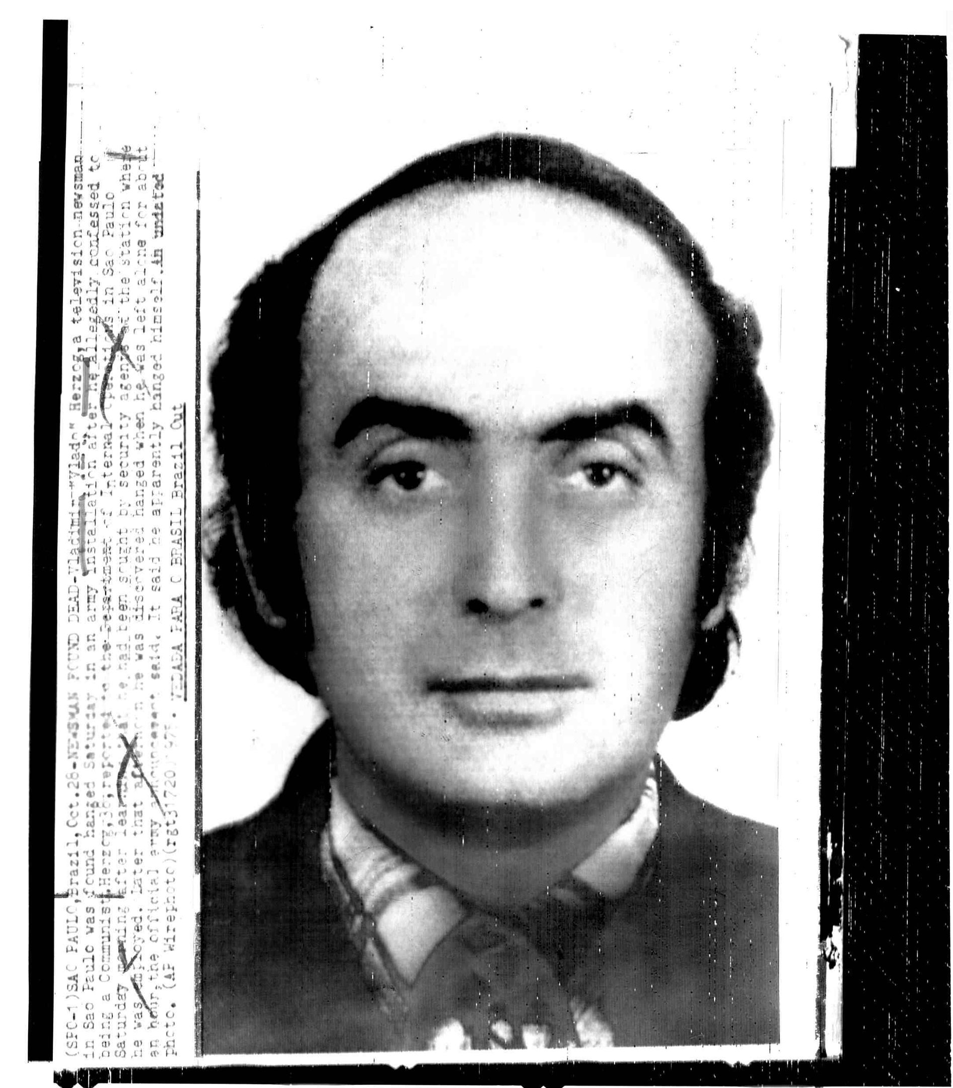 Herzog era diretor de jornalismo da TV Cultura de S&atilde;o Paulo