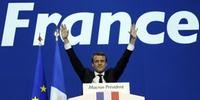 Emmanuel Macron é eleito presidente da França