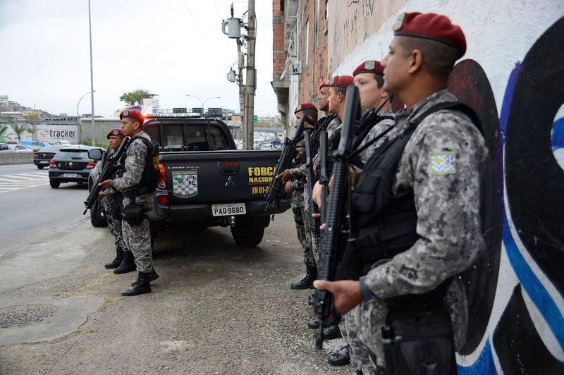 For&ccedil;a Nacional vai atuar em conjunto com a Pol&iacute;cia Militar 