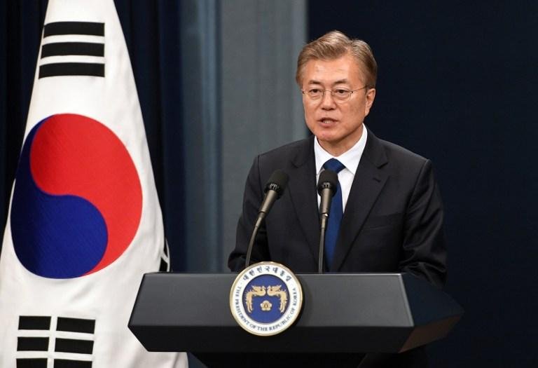 Moon Jae-In afirmou que vai trabalhar pela paz na pen&iacute;nsula