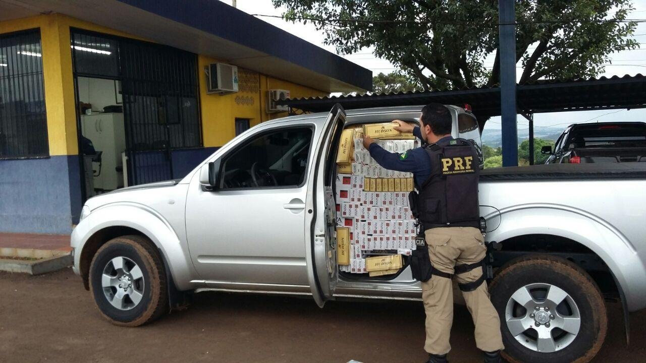 PRF apreende 40 mil ma&ccedil;os de cigarro