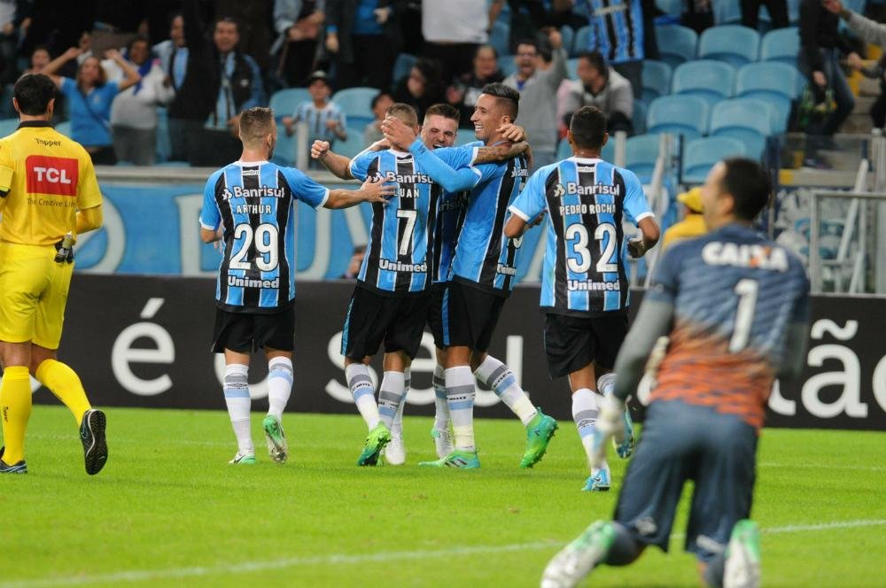Ramiro foi destaque na vit&oacute;ria, marcando os dois gols na Arena