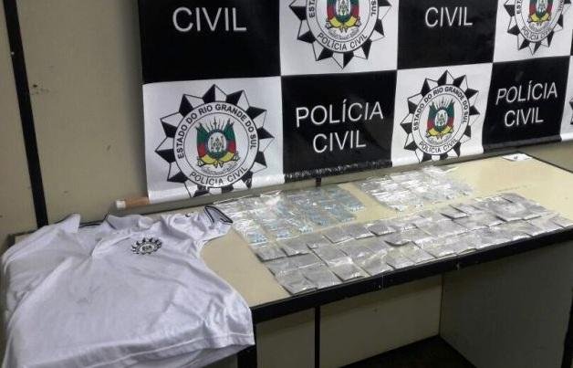 Pol&iacute;cia Civil apreendeu 545 comprimidos de ecstasy e Silver Magic