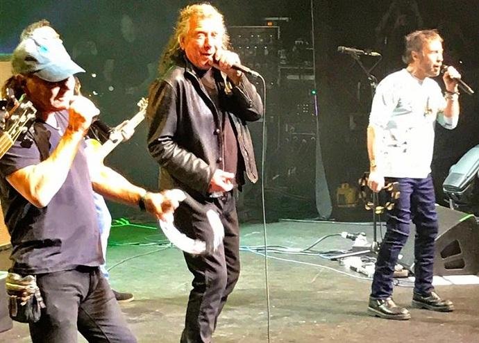 Paul Rodgers compartilhou fotos do momento em seu Facebook