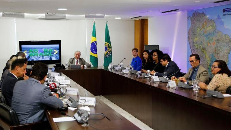 Executivo disse que, nesse encontro, Temer sentava-se &agrave; cabeceira da mesa para combinar o valor