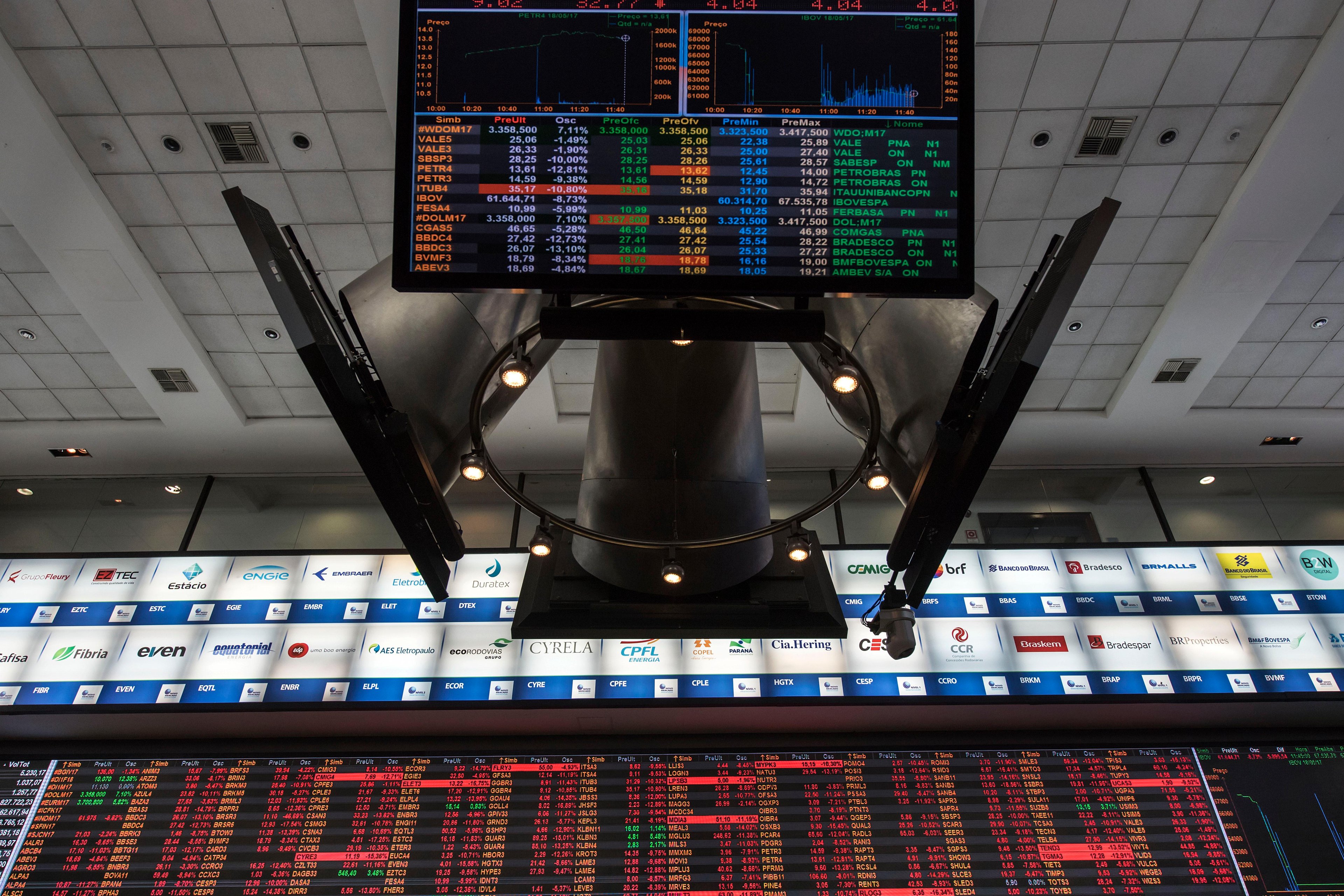 Bolsa de Valores fecha em forte queda