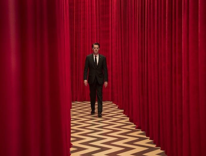 Kyle MacLachlan em cena de "Twin Peaks"