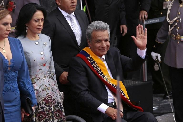 Lenin Moreno tamb&eacute;m defendeu uma "maior austeridade no governo" para resolver os problemas econ&ocirc;micos