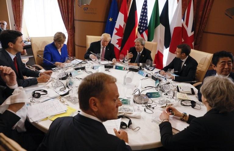 G7 inicia com declara&ccedil;&otilde;es pol&ecirc;micas de Trump 