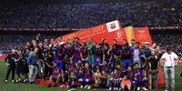 Com gols de Messi e Neymar, Barcelona vence Alavés e conquista Copa do Rei