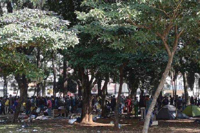 Usu&aacute;rios de drogas se concentram na Pra&ccedil;a Princesa Isabel, ap&oacute;s a&ccedil;&otilde;es de desocupa&ccedil;&atilde;o da Cracol&acirc;ndia 