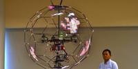 Drone esférico terá usos publicitários e em outras áreas