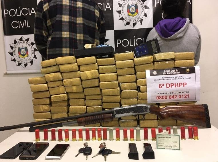 Mais de 80 quilos de maconha s&atilde;o apreendidos em dep&oacute;sito em Porto Alegre