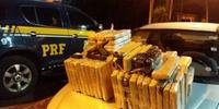 PRF apreende quase 100 quilos de maconha em Estrela 
