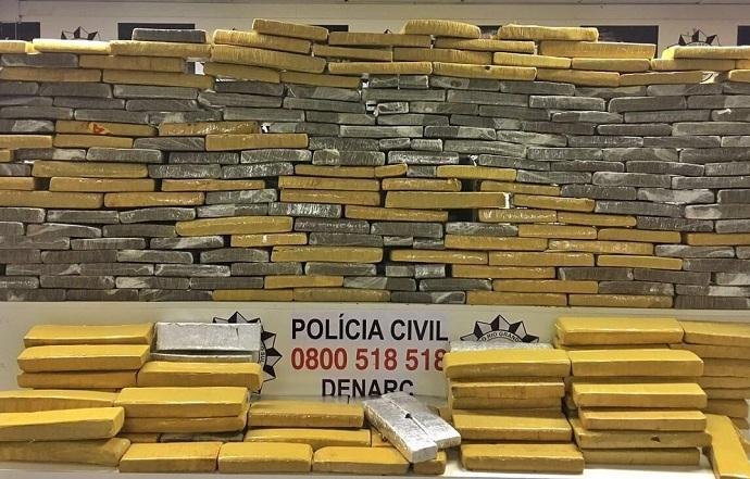 Quantidade de maconha apreendida est&aacute; avaliada em R$ 1,5 milh&atilde;o 