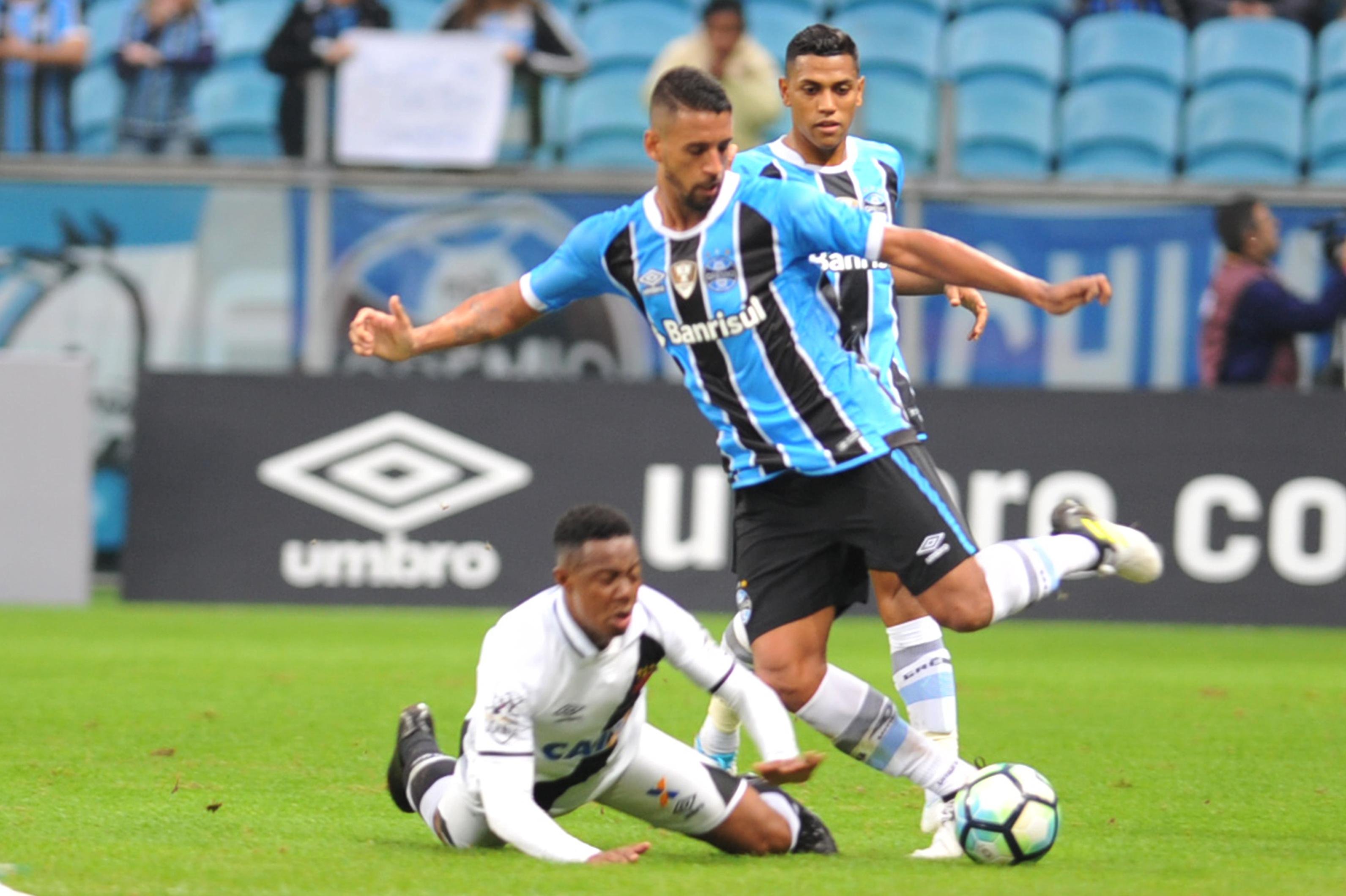 Michel foi um dos melhores do Gr&ecirc;mio na vit&oacute;ria contra o Vasco