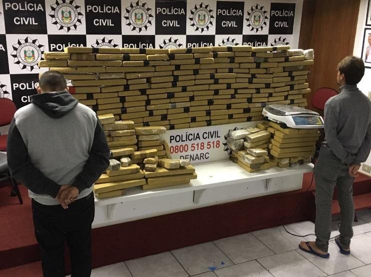 Mais de 200 quilos de maconha s&atilde;o apreendidos no Litoral Norte 