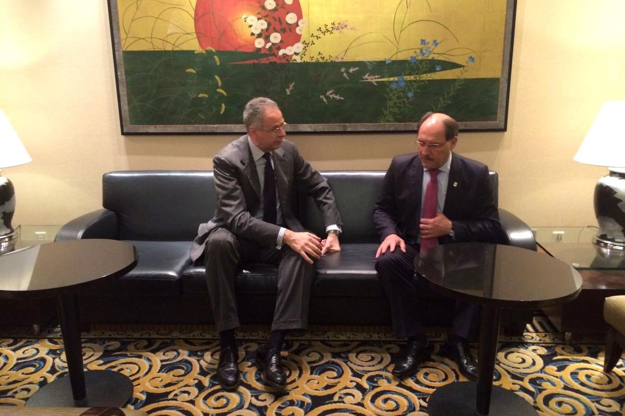Governador Sartori se encontrou com Andr&eacute; Lago para conversar sobre potenciais do Estado