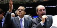 Henrique Eduardo Alves e Eduardo Cunha são alvos da operação da PF