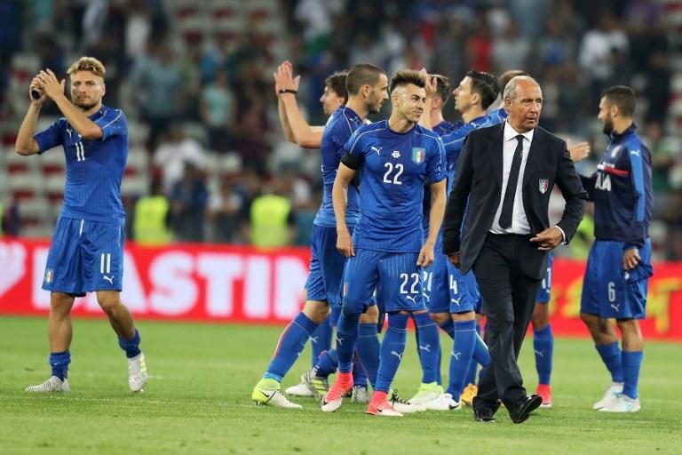 Italianos venceram por 3 a 0 em jogo com desfalques importantes nas duas sele&ccedil;&otilde;es