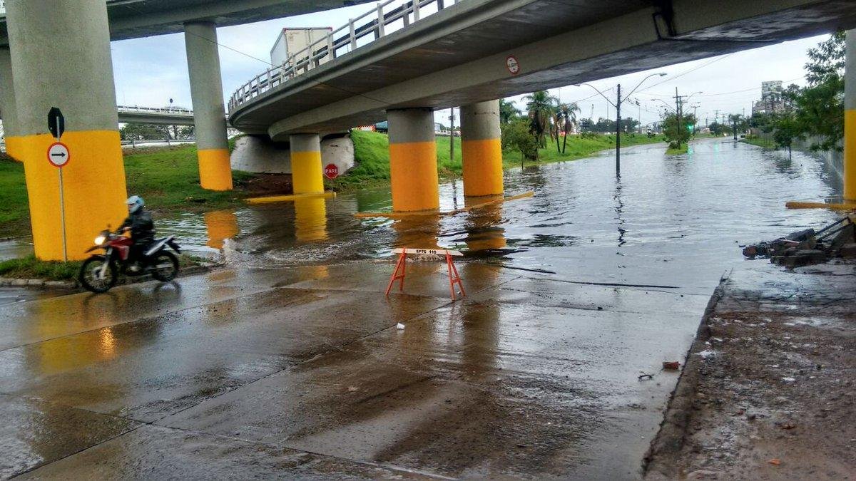 Rubem Berta, Restinga e Lomba do Pinheiro foram os bairros afetados
