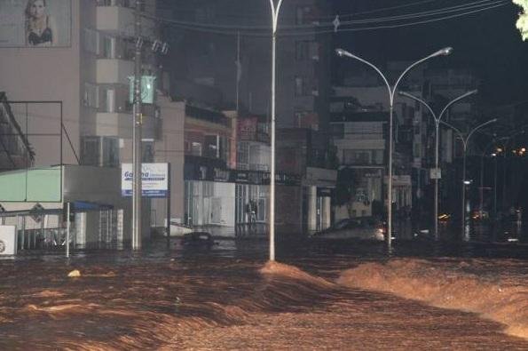 Guapor&eacute; teve v&aacute;rios transtornos devido ao &uacute;ltimo temporal dessa quarta-feira