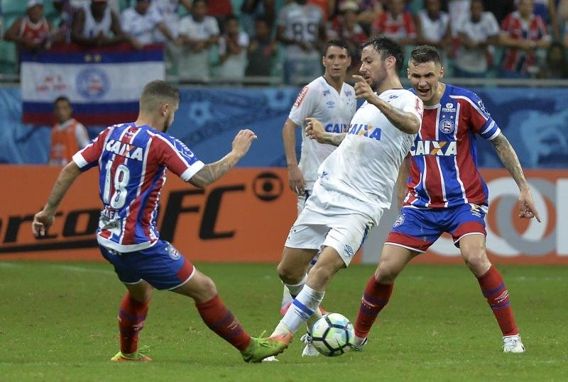 Bahia bateu o Cruzeiro por 1 a 0 na Fonte Nova