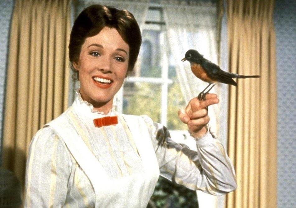 Andrews ganhou o Oscar de melhor atriz por "Mary Poppins"