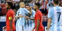 Sem Messi, Argentina goleia Singapura por 6 a 0 em amistoso