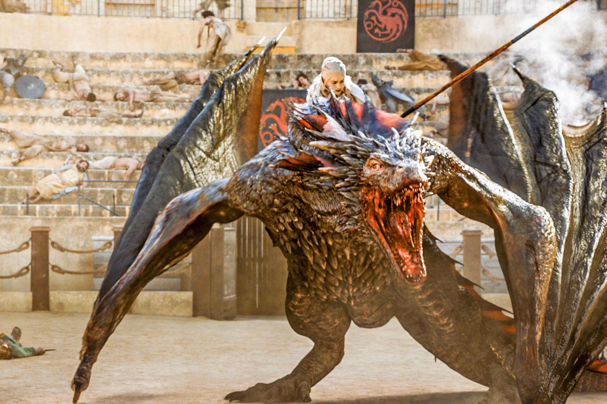 V&iacute;deo mostra como Daenerys monta nos seus drag&otilde;es