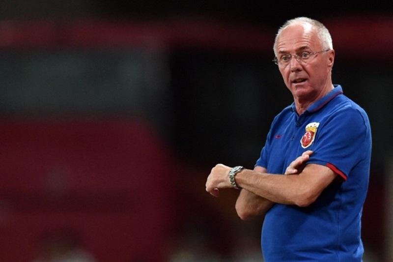 Shenzhen FC demite t&eacute;cnico sueco Sven-Goran Erikson
