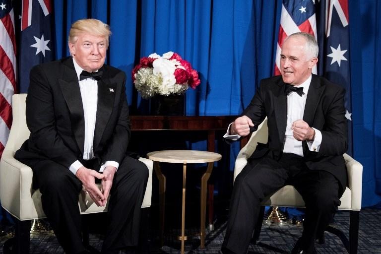 Premi&ecirc; australiano debocha de Trump em jantar de gala 