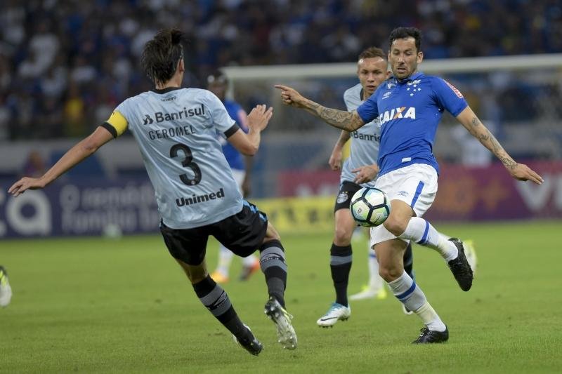 Gr&ecirc;mio e Cruzeiro empataram em 3 a 3