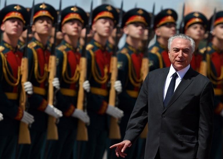 Temer chega a Moscou "para abrir novos mercados e oportunidades ao Brasil"