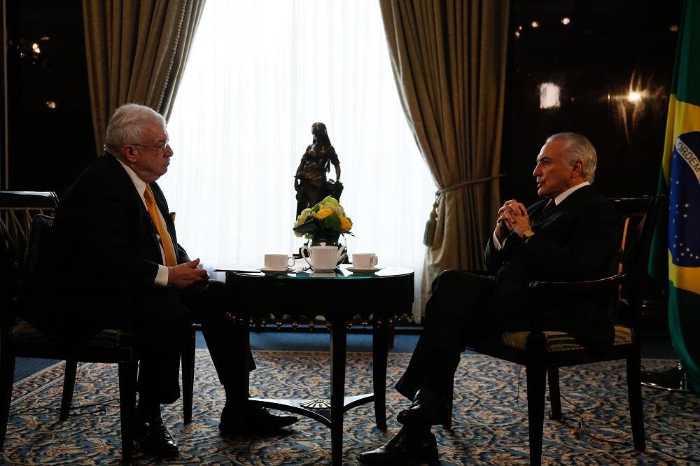 Presidente concedeu entrevista para ag&ecirc;ncia Tass nesta semana na R&uacute;ssia