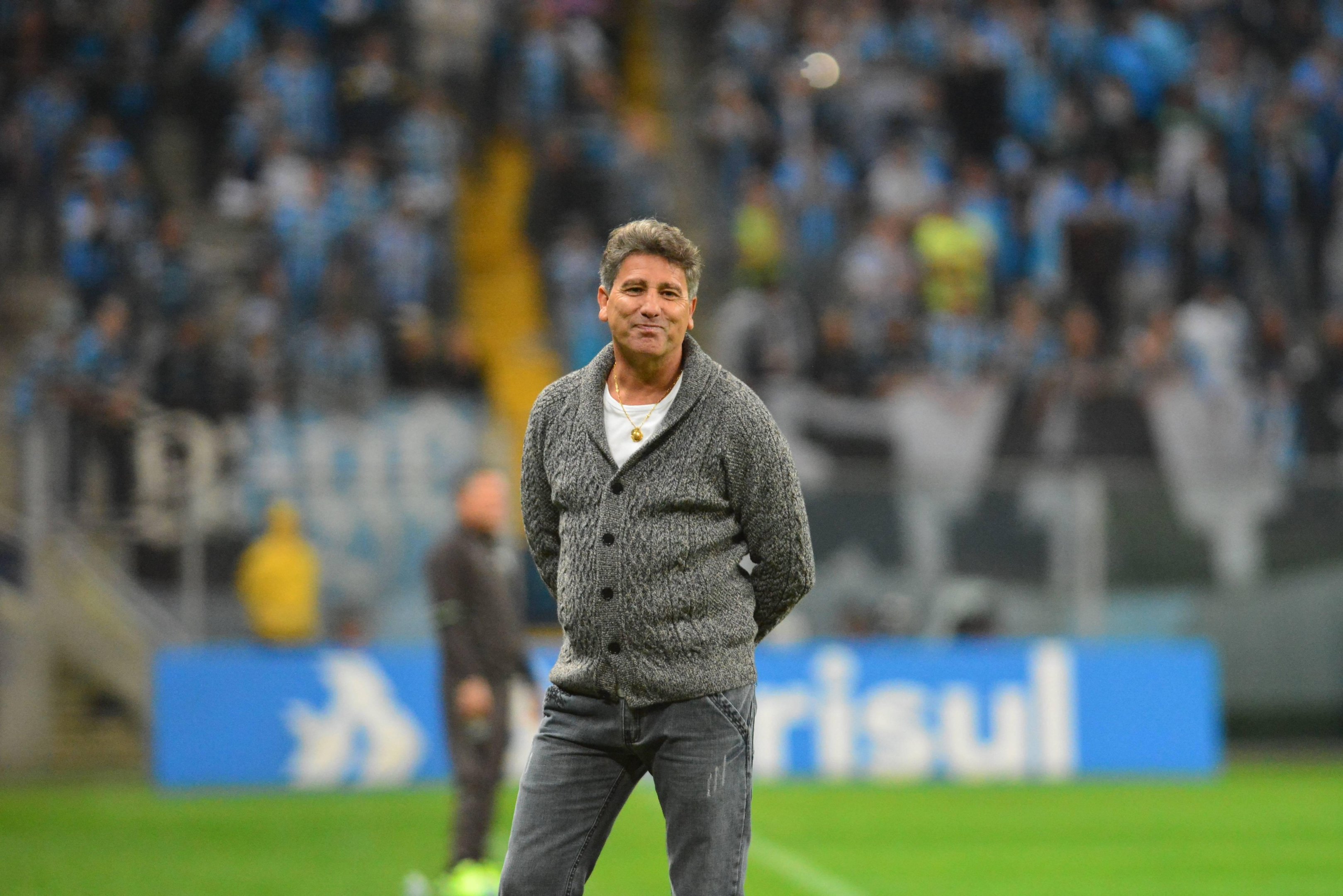 Renato minimiza atua&ccedil;&atilde;o sem brilho e valoriza tr&ecirc;s pontos do Gr&ecirc;mio 
