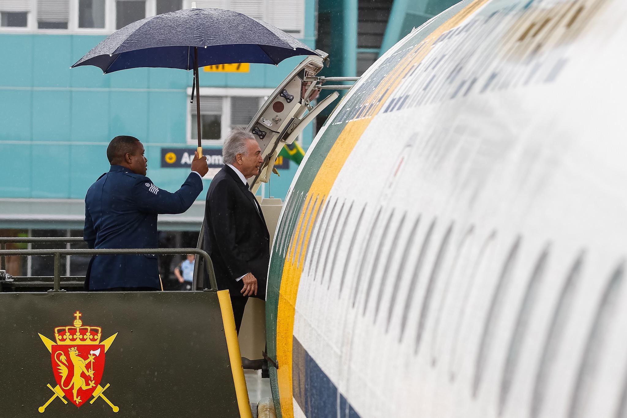 Ap&oacute;s r&aacute;pida passagem por S&atilde;o Paulo, Temer retorna a Bras&iacute;lia 