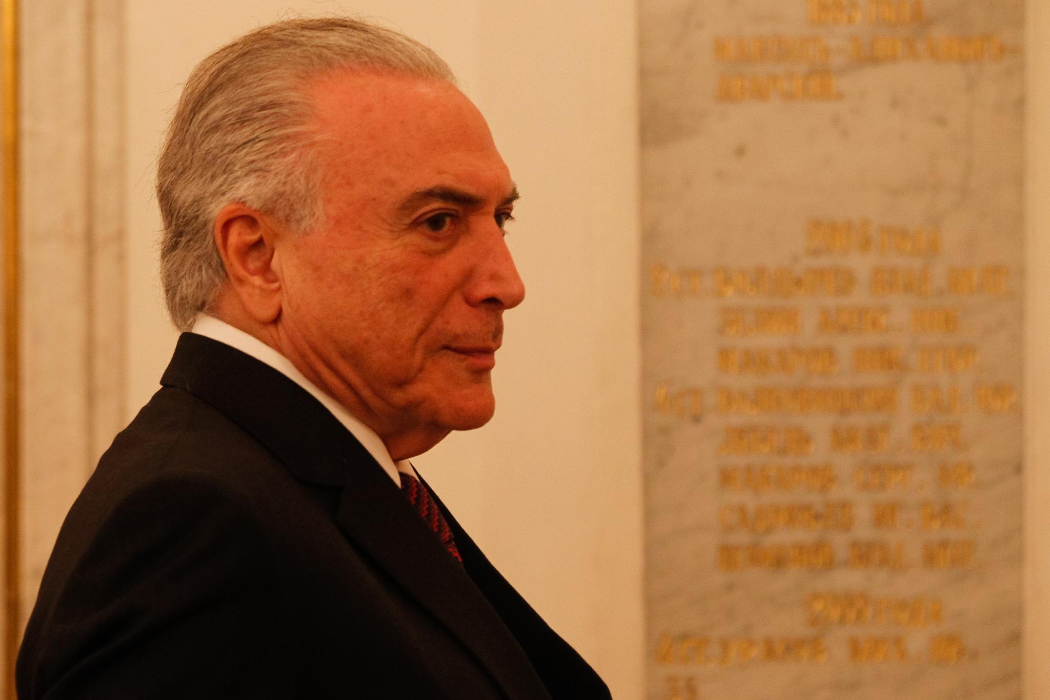 Temer recebe ministros e l&iacute;deres &agrave;s v&eacute;speras de den&uacute;ncia da PGR